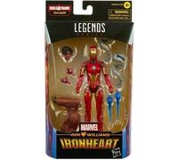 Marvel – Figurine Ironheart 15 cm – articulations premium, 5 accessoires, pièce Build-a-Figure