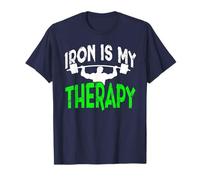 Iron is My Therapy, Salle de Sport, entraînement de Motivation, Design de Levage T-Shirt