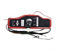 Iron Key Start Panel 8x2.7 Inch for pour gx340 pour gx390 Motors(188F/190F)