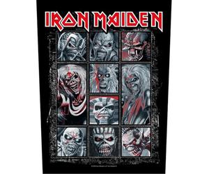 Iron Maiden # 30 Eddie Evolution Écusson à coudre pour le dos, 36 x 29 cm