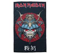Iron Maiden Affiche de drapeau textile Senjutsu Samurai Eddie Nue officiellement 70 cm x taille unique