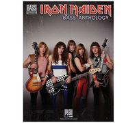 Iron Maiden Bass Anthology Hal Leonard Sheet Music Songbook With Note-For-Note Bass Transcriptions And Tablature 20 Rock Classics By Steve Harris For Bass Guitar Players