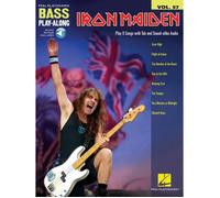 Iron Maiden Bass Play-Along Volume 57 Book/Online Audio