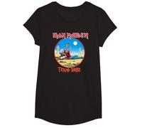Iron Maiden Beast Tames Texas T-Shirt, Fille, Noir, XS