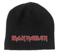 Iron Maiden Bonnet Classic Band Logo Book of Souls Nouveau Officiel Noir Size One Size