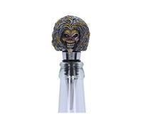 Nemesis Now Bouchon de bouteille Iron Maiden Killers sous licence officielle, argent, 10 cm