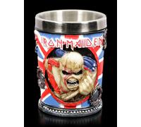 Iron Maiden Brandy - Trooper - Bande Cadeau Marchandise Verre à Schnaps