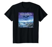 Iron Maiden Brave New World T-Shirt, Enfant, Noir, 2 Ans