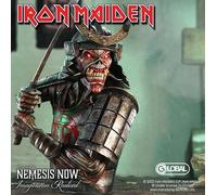 Nemesis Now Boîte de Poitrine Senjutsu Iron Maiden sous Licence Officielle, Argent, 41 cm