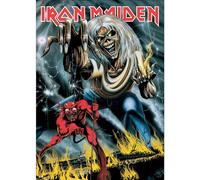 Iron Maiden - Carte postale "Number Of The Beast" RO8126 (Taille unique) (Coloré)