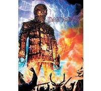 Iron Maiden - Carte postale "Wicker Man" RO9555 (Taille unique) (Bleu/Orange/Multicolore)