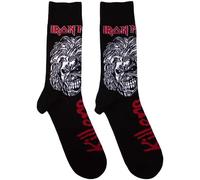 Iron Maiden - Chaussettes "Killers" pour hommes/femmes unisexes RO11501 (40,5 EU - 45,5 EU) (Noir)