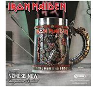 Nemesis Now - Chope en résine Senjutsu Iron Maiden - grise - insert amovible - peinte à la main