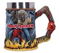 Nemesis Now Chope à bière Iron Maiden The Number of the Beast – Résine, insert inox amovible