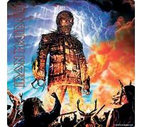 Iron Maiden - Dessous de verre "Wicker Man", liège RO9019 (taille unique) (Bleu/Orange/Noir)