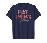 Iron Maiden Distressed Logo Stacked T-Shirt