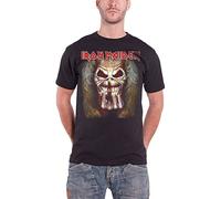 Iron Maiden Eddie Candle Finger T-Shirt, Noir, (Taille Fabricant: Medium) Homme