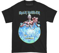 Iron Maiden - "England 2014 Tour" T-shirt homme/femme unie RO1969 (XXL) (Noir)