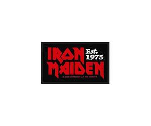 Iron Maiden Est. 1975 Indifférent Patch multicolore 100% Polyester