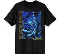 Iron Maiden - "Fear Of The Dark" T-Shirt Logo pour homme/femme unie RO3095 (S) (Noir)