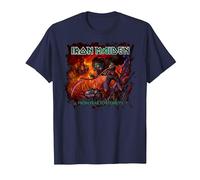 Iron Maiden Fear to Eternity T-Shirt, Homme, Bleu Marine, S