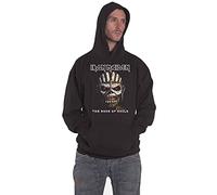 Iron Maiden - Felpa Con Cappuccio Pullover Small the Book of Souls