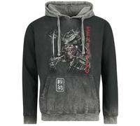 Iron Maiden Homme Sweat-Shirt à Capuche Gris 100% Coton Regular/Coupe Standard