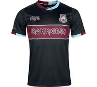 Iron Maiden IMFC West Ham Jersey Unisexe Jersey noir 3XL 100% Polyester Regular/Coupe standard