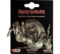 Iron Maiden - Insigne "Number Of The Beast" - Epingle en alliage de zinc RO14118 (taille unique) (Argent)