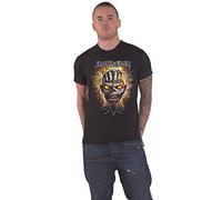 Iron Maiden - Iron Maiden T Shirt Eddie Exploding Head Band Logo Nouveau Officiel Homme Noir Size L