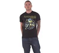 Iron Maiden - Rock Off officially licensed products Iron Maiden T Shirt Live After Death Band Logo Nouveau Officiel Homme Noir Size XL