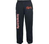 Iron Maiden Killers Homme Bas de survêtement Noir 80% Coton, 20% Polyester Loose Fit