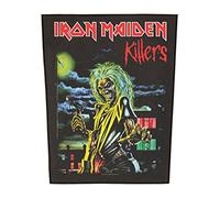 Iron Maiden Dossard Killers multicolore 95% coton 5% polyester Unisexe 25 x 35 cm