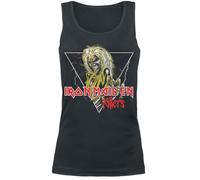 Iron Maiden Killers Triangle Femme Top Noir M 100% Coton Regular/Coupe Standard