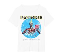 Iron Maiden - Legacy Collection 7th Son T-Shirt, Femme Grandes Tailles, Blanc, 2X