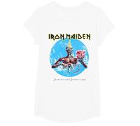 Iron Maiden - Legacy Collection 7th Son T-Shirt, Fille, Blanc, M