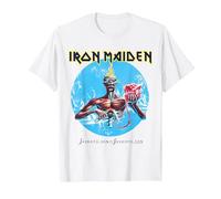 Iron Maiden - Legacy Collection 7th Son T-Shirt, Homme, Blanc, XL