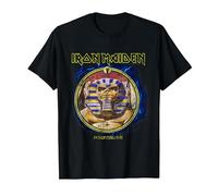 Iron Maiden Legacy Collection Powerslave Mummy Circle T-Shirt, Homme, Noir, S