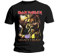 Iron Maiden - "Legacy Killers" T-shirt homme/femme unie RO956 (L) (Noir)