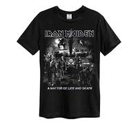 IRON MAIDEN - LIFE OR DEATH AMPLIFIED VINTAGE BLACK SMALL T-SHIRT