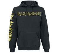 Iron Maiden Live After Death Homme Sweat-Shirt à Capuche Noir 50% Coton, 50% Polyester Regular