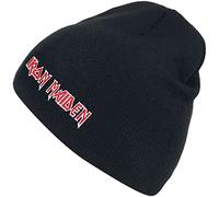 Iron Maiden Logo Unisexe Bonnet noir 100% Polyacrylique
