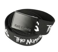 Iron Maiden Logo Unisexe Ceinture noir 100% Polyester