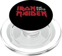 Iron Maiden Logos on Black PopSockets PopGrip pour MagSafe