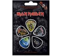 Iron Maiden Lot de 5 Plectres Eddie Blanc G