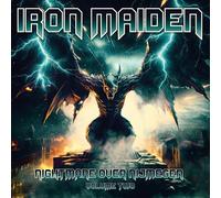 IRON MAIDEN - NIGHTMARE OVER NIJMEGEN VOL.2 RED W/ WHITE SPLATTER VINY - K72z