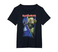 Iron Maiden No Prayer Blues T-Shirt, Femme Grandes Tailles, Noir, 4X