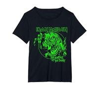 Iron Maiden Number of The Beast Eddie Halloween T-Shirt, Femme Grandes Tailles, Noir, 4X
