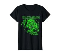 Iron Maiden Number of The Beast Eddie Halloween T-Shirt, Femme, Noir, XS