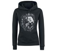 Iron Maiden Number of The Beast Femme Sweat-Shirt à Capuche Noir 80% Coton, 20% Polyester Regular
